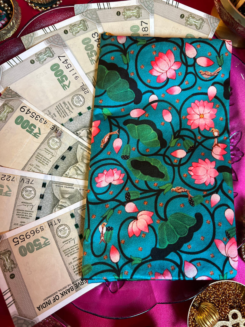 Pink Colloquial Divine Pichwai Shagun Envelope