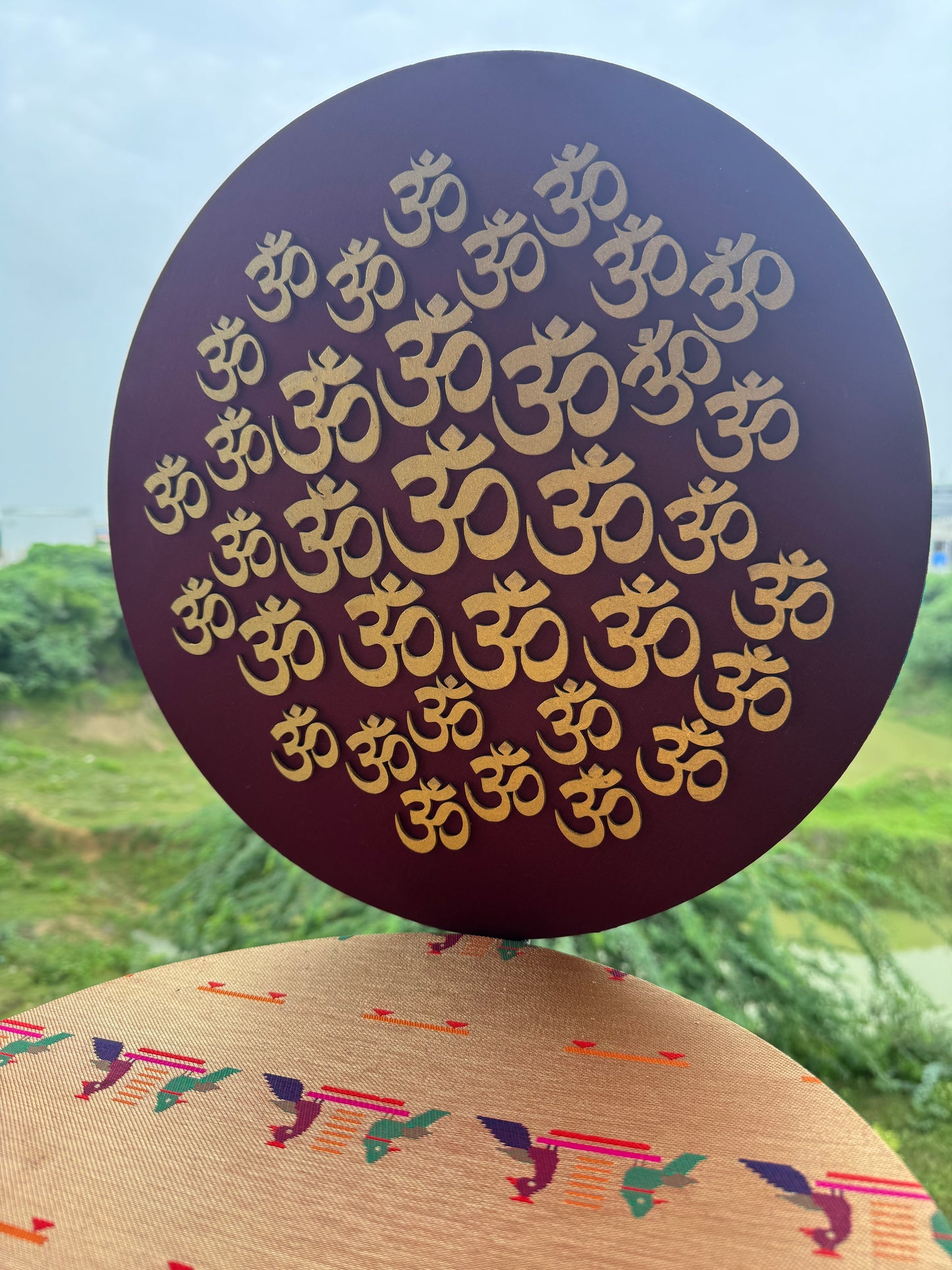 Omprabha (ॐप्रभा) – The Radiance of Om Backdrop