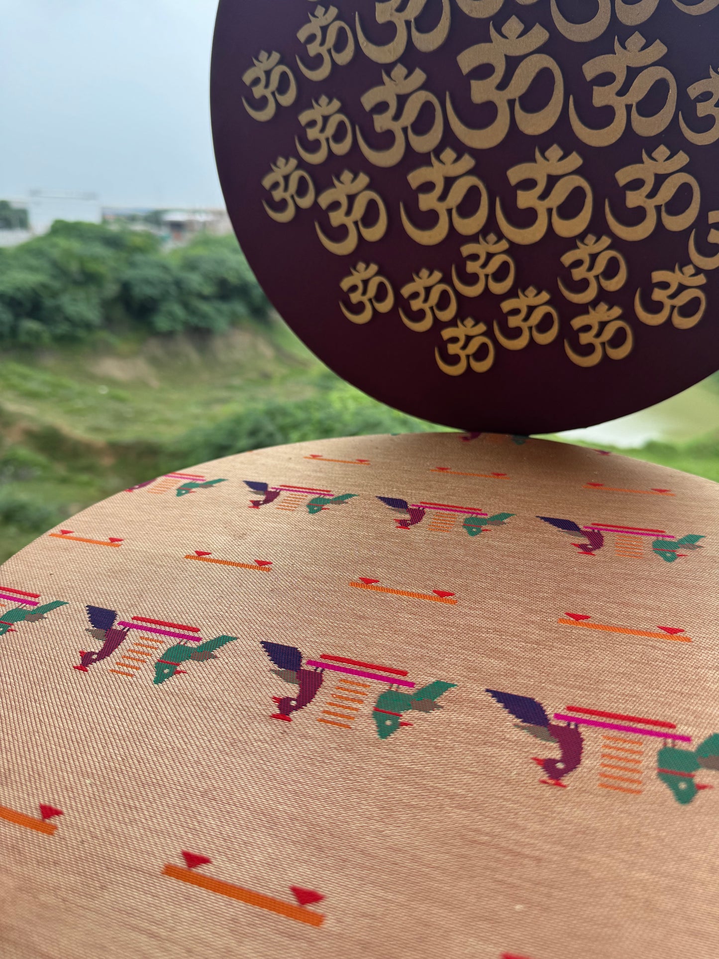 Omprabha (ॐप्रभा) – The Radiance of Om Backdrop
