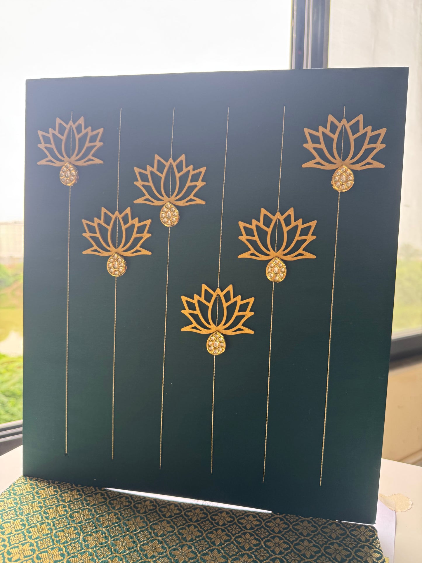 RatnaPushkar Festive Backdrop – Dual-Sided Boards Front View