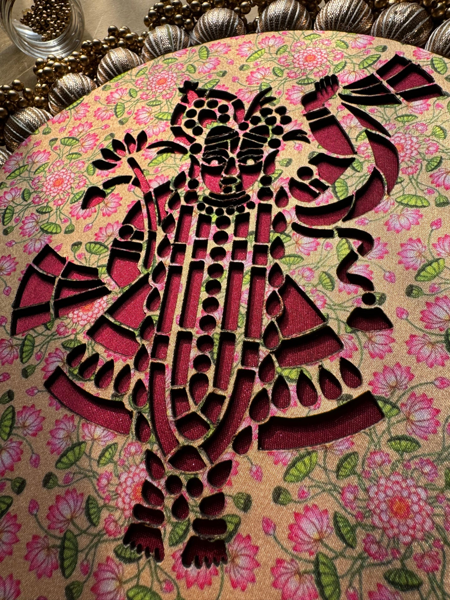 Shrinathji Pallet: Inflorescence Divine Pichwai