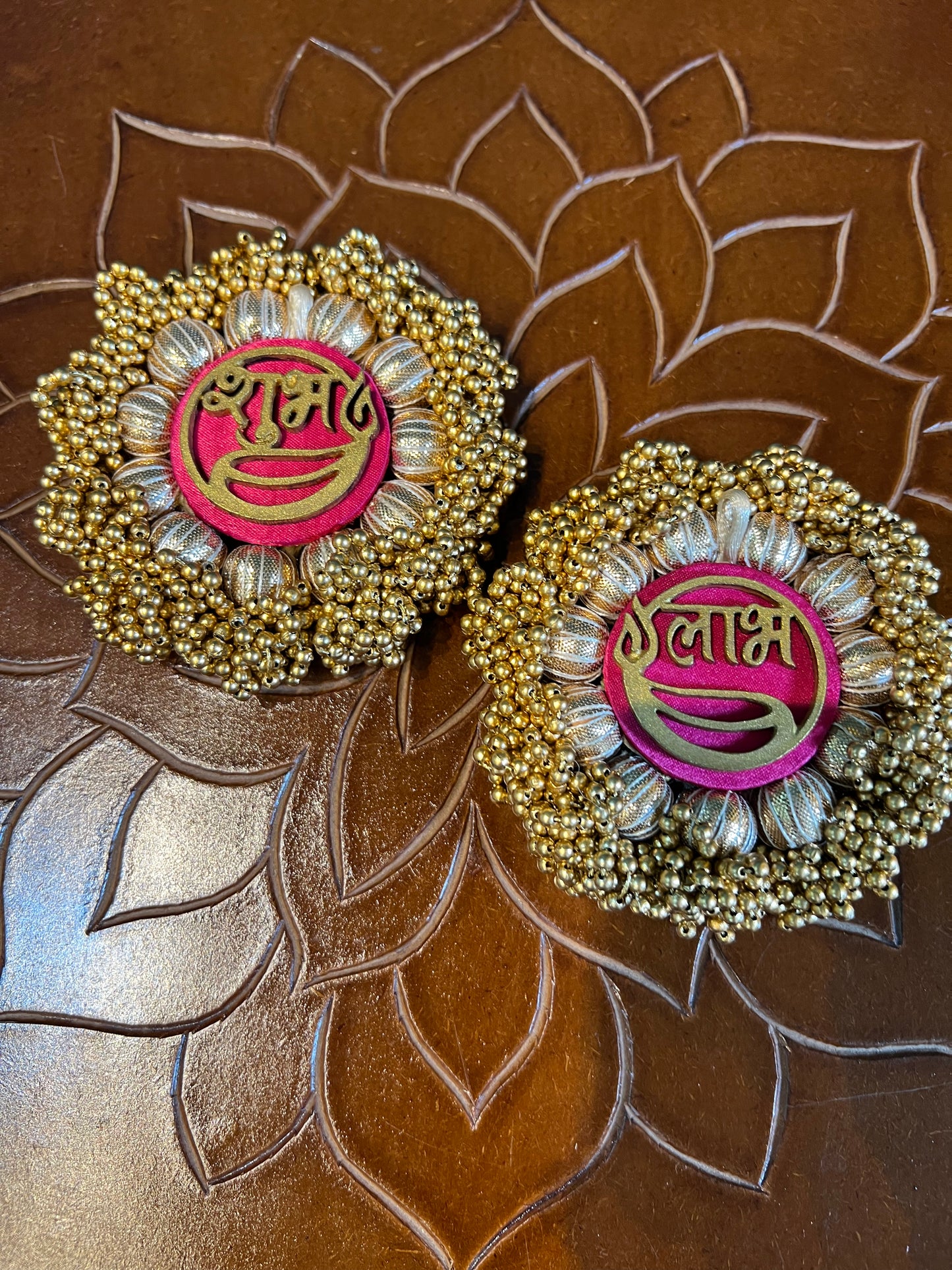 Shubh Labh Pallets: Solid Pink +OG Inflorescence Divine Pichwai