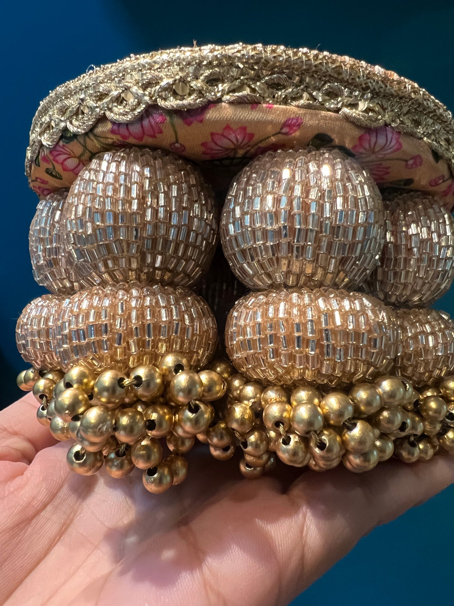 Mirror Shirror + OG Inflorescence Divine Pichwai Mini Dangler Platter