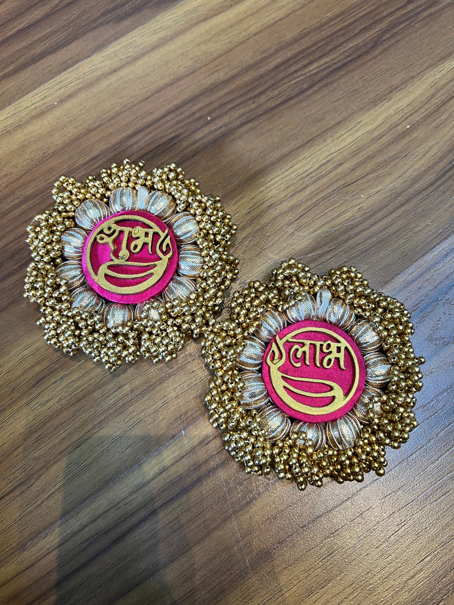 Shubh Labh Pallets: Solid Pink +OG Inflorescence Divine Pichwai