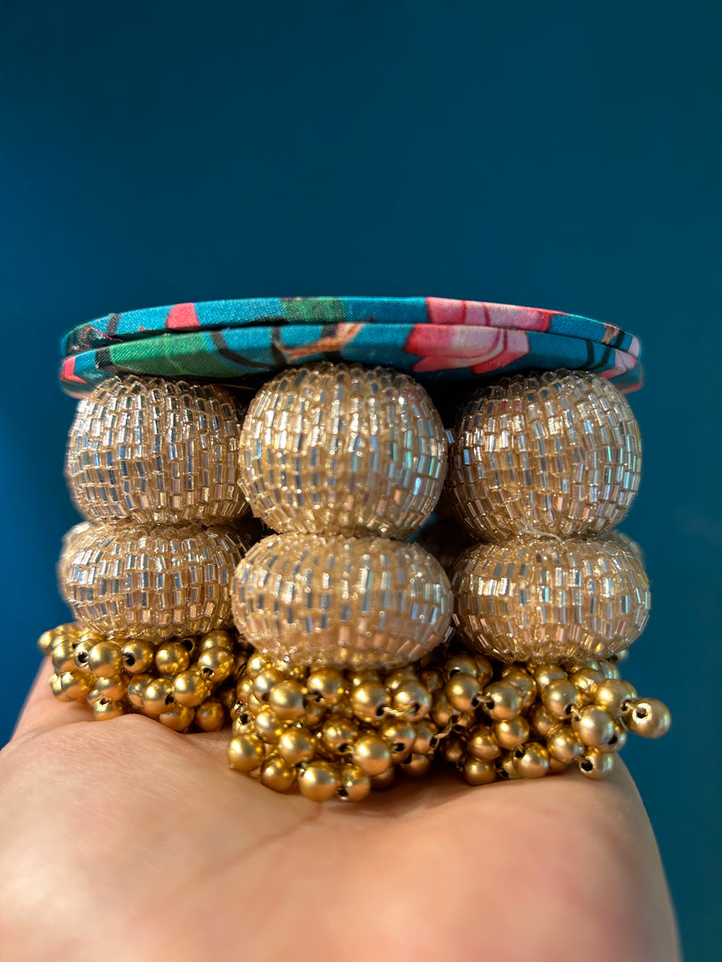 Mini Dangler Platter: OG Inflorescence Divine Pichwai (4 inches)