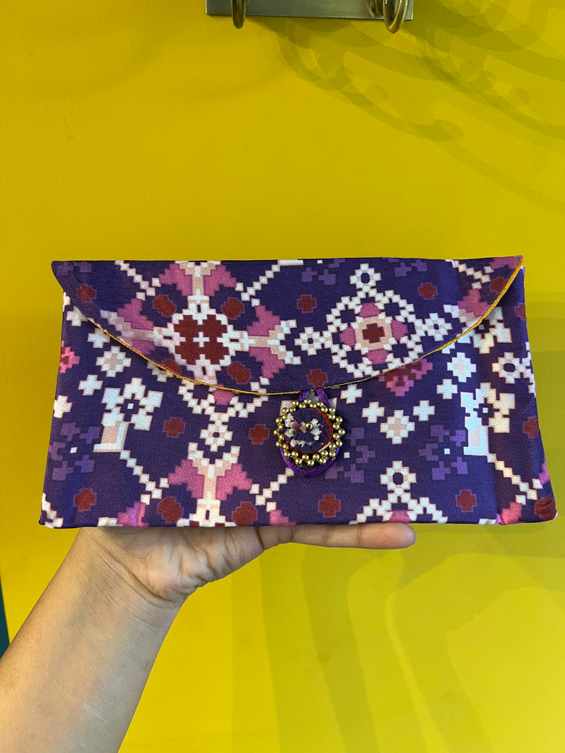Pink Colloquial Divine Pichwai Shagun Envelope