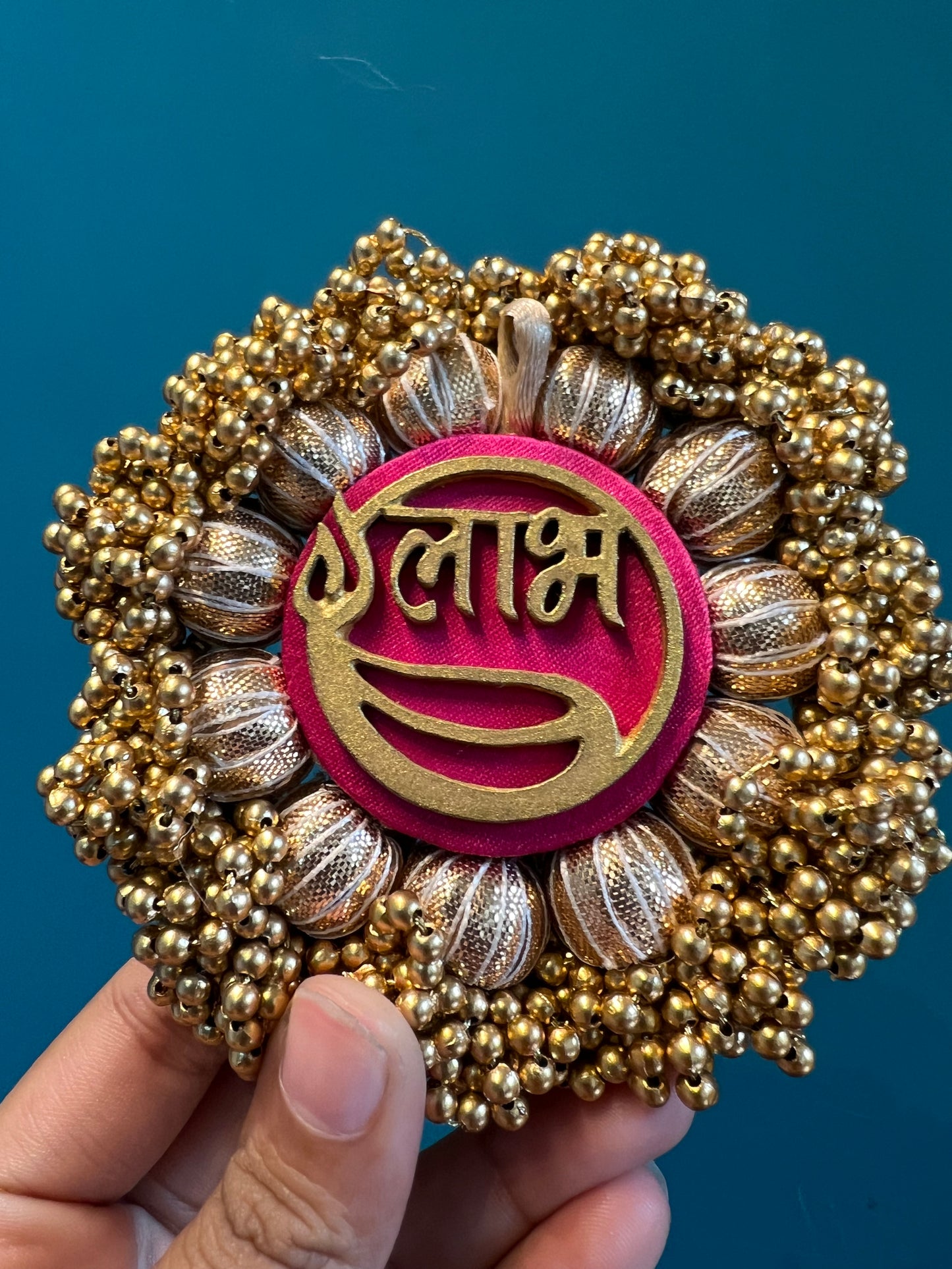 Shubh Labh Pallets: Solid Pink +OG Inflorescence Divine Pichwai