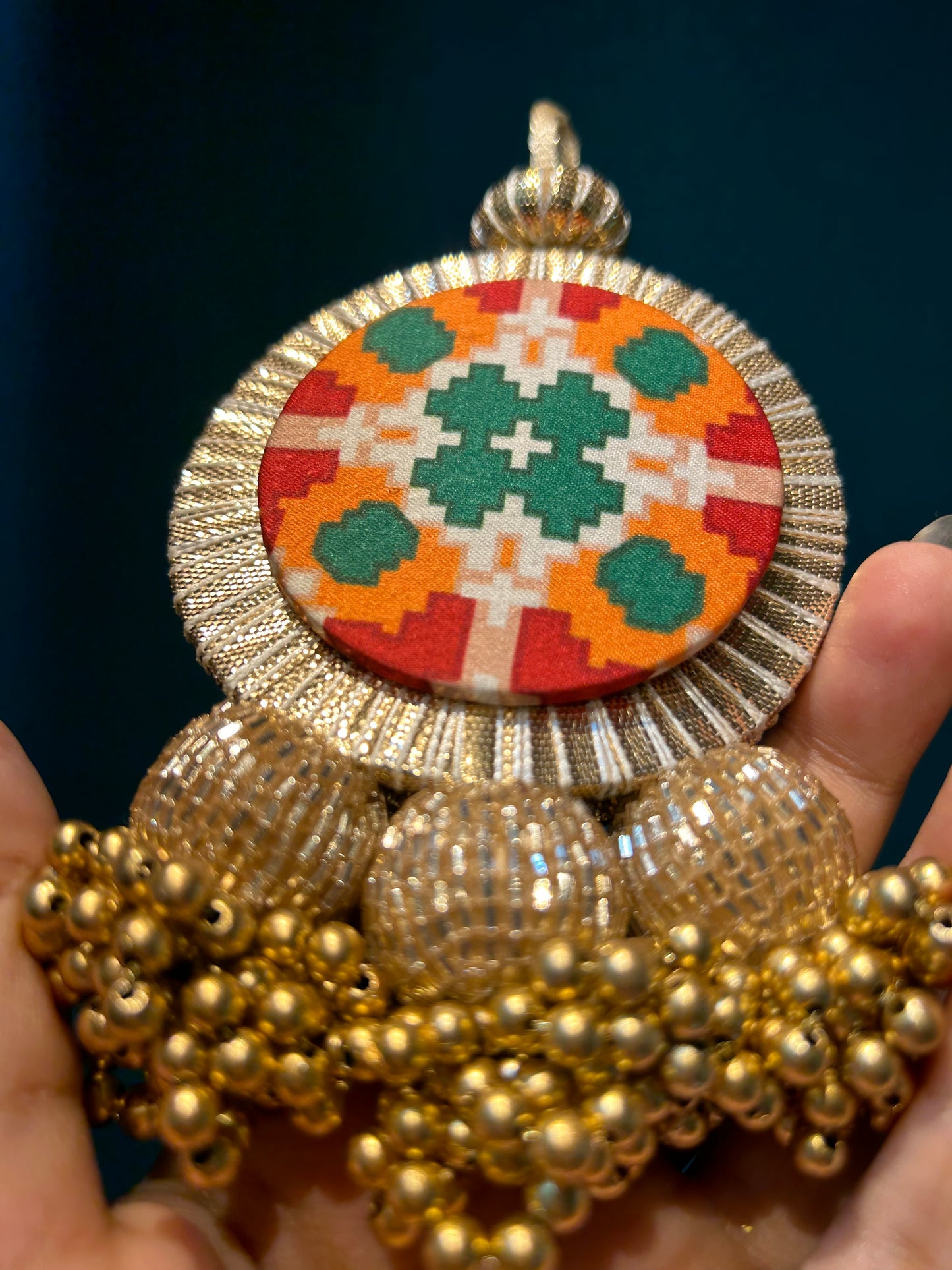 Haldi Wala Peela OM Hanging