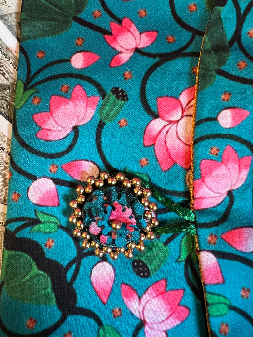 Pink Colloquial Divine Pichwai Shagun Envelope