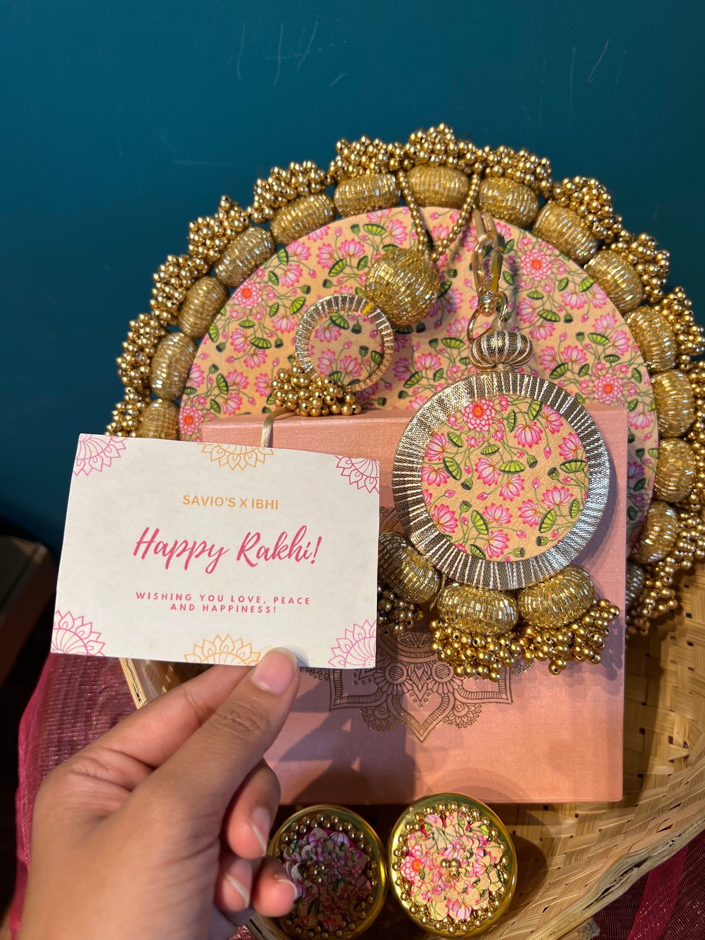 Pinky Cutie Rakhi Hamper