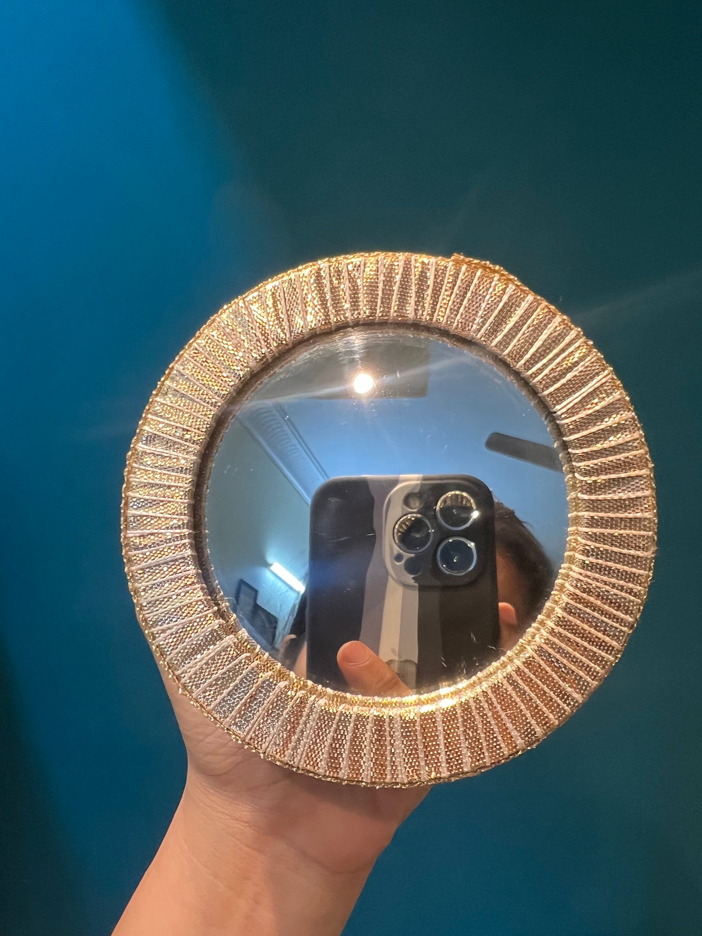 Mirror Shirror + OG Inflorescence Divine Pichwai Mini Dangler Platter