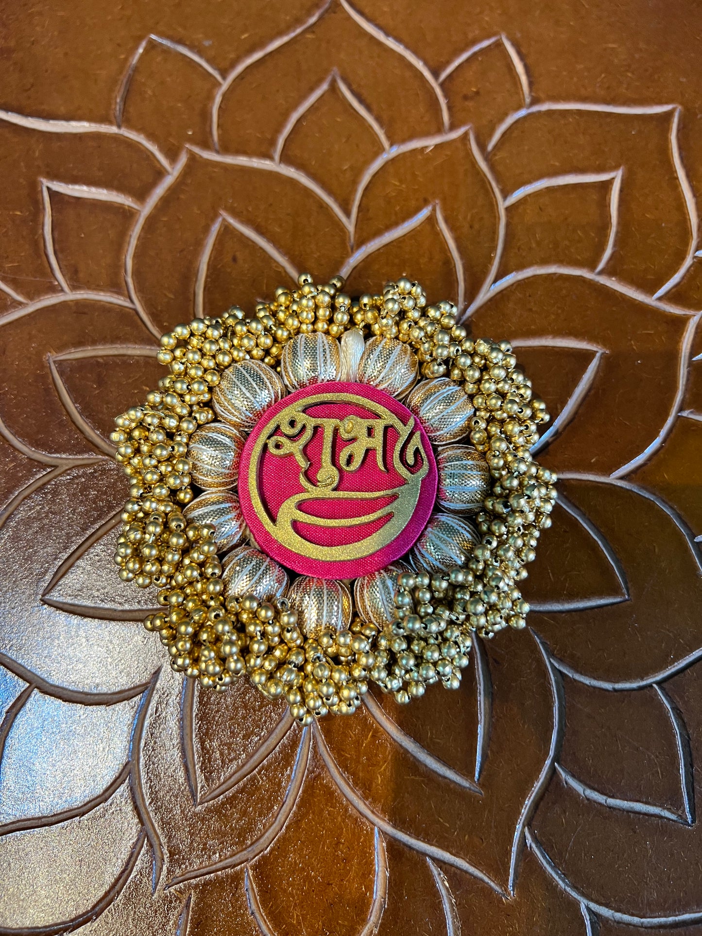 Shubh Labh Pallets: Solid Pink +OG Inflorescence Divine Pichwai