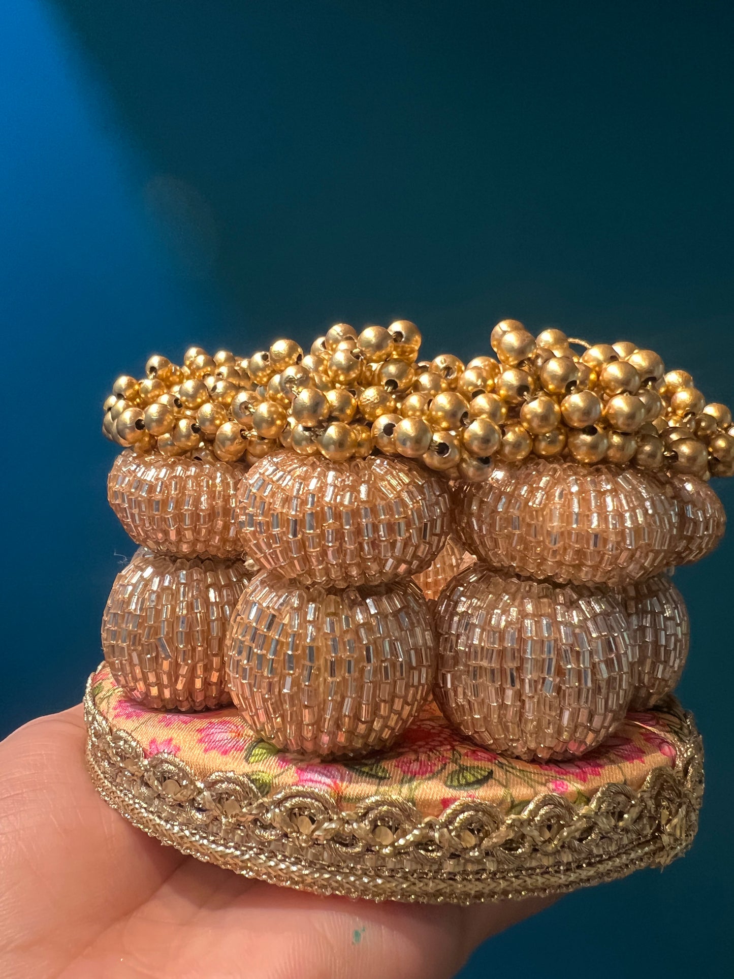 Mirror Shirror + OG Inflorescence Divine Pichwai Mini Dangler Platter