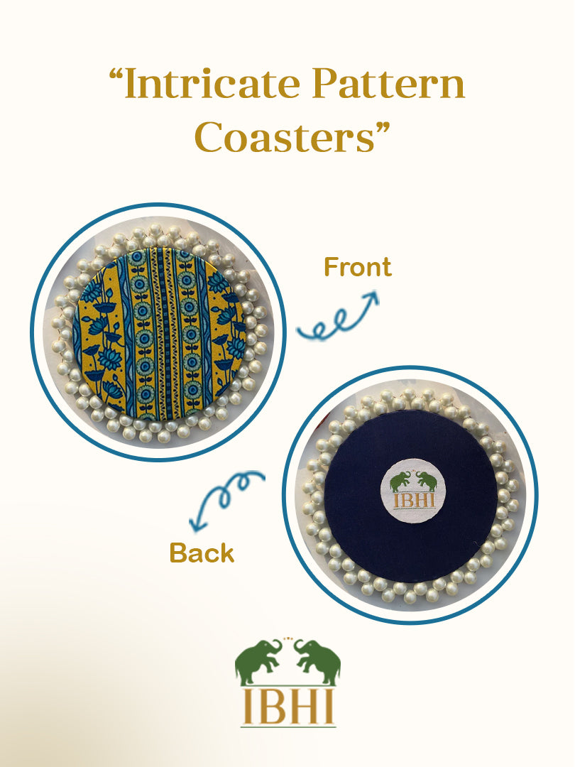Pearl Beaded Pallet: Idiosyncratic Divine Pichwai
