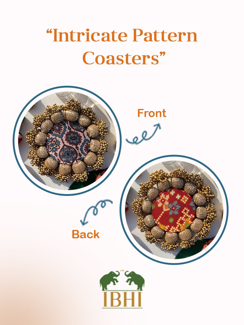 Spherical Mini Pallet: Flare Mor Bani Thangat Kare + Pastel Pistachio Inflorescence Divine Pichwai