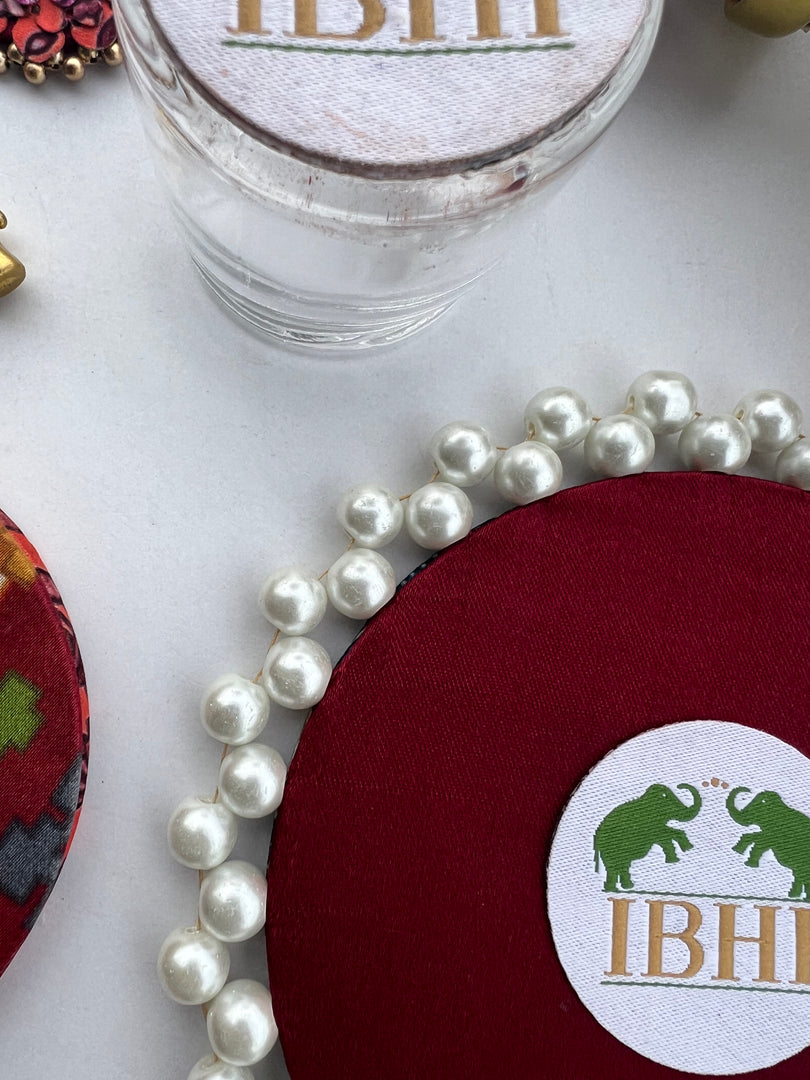 Pearl Beaded Pallet: Idiosyncratic Divine Pichwai