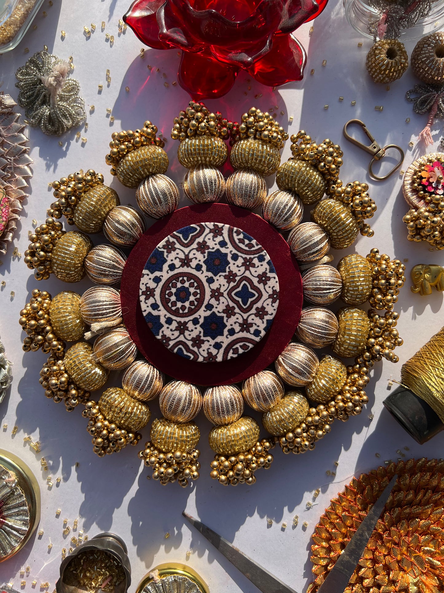 Maroon Darpan Combo