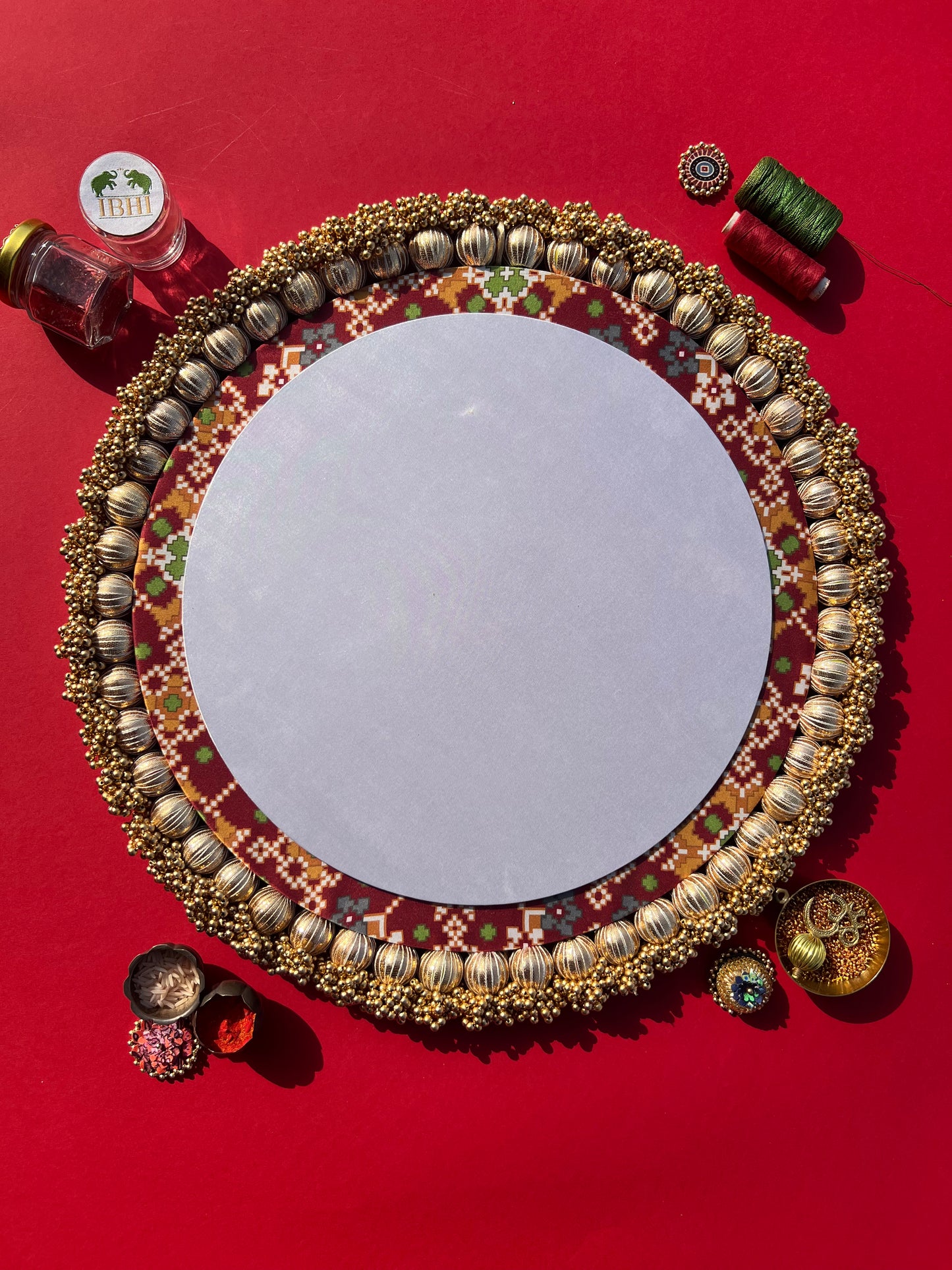 Kumkum Charan Thaal: Manik Laal Navratna Patola