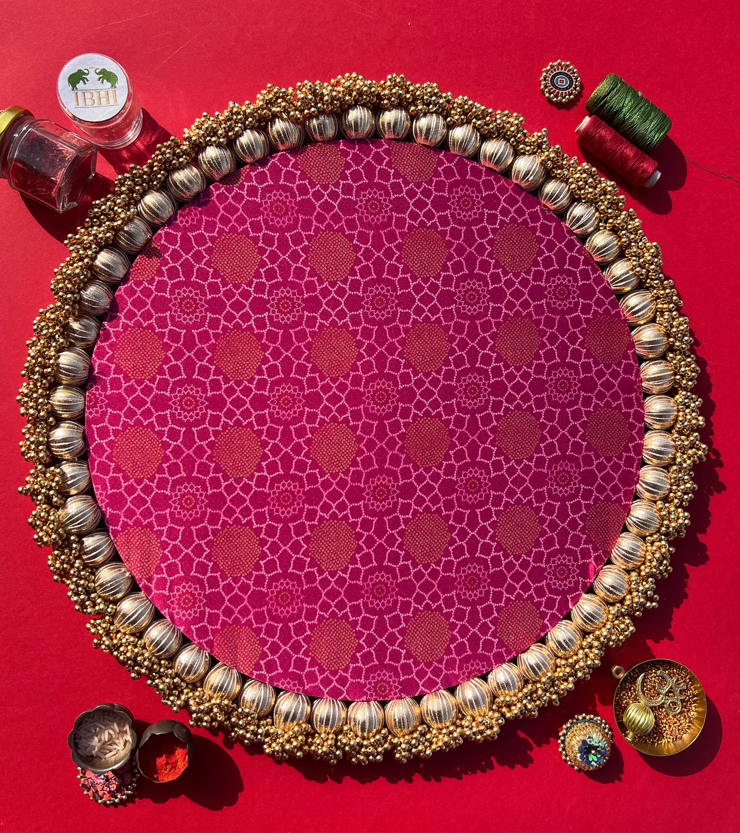 Kumkum Charan Thaal: Rosie Rani Surajmukhi Bandhej