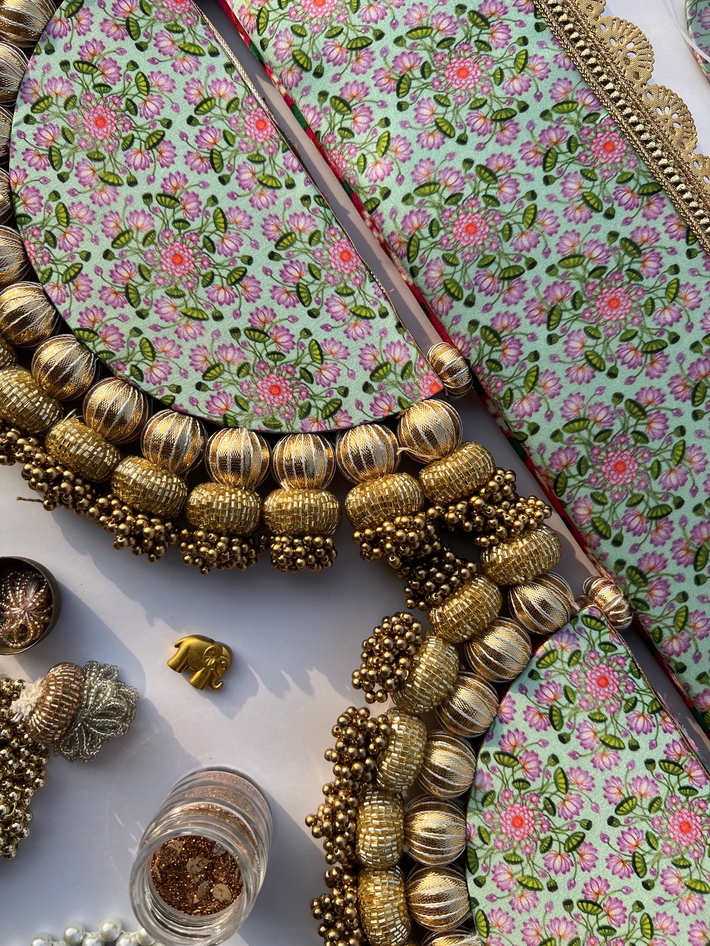Chandbali patola Toran and door hanging