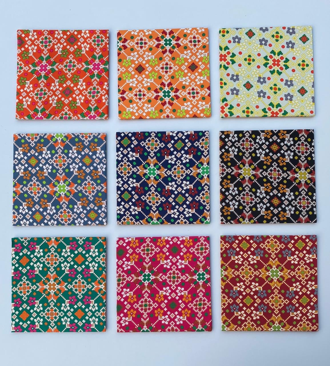 Patola Pocket Squares for Male- set of 50 - IBHI