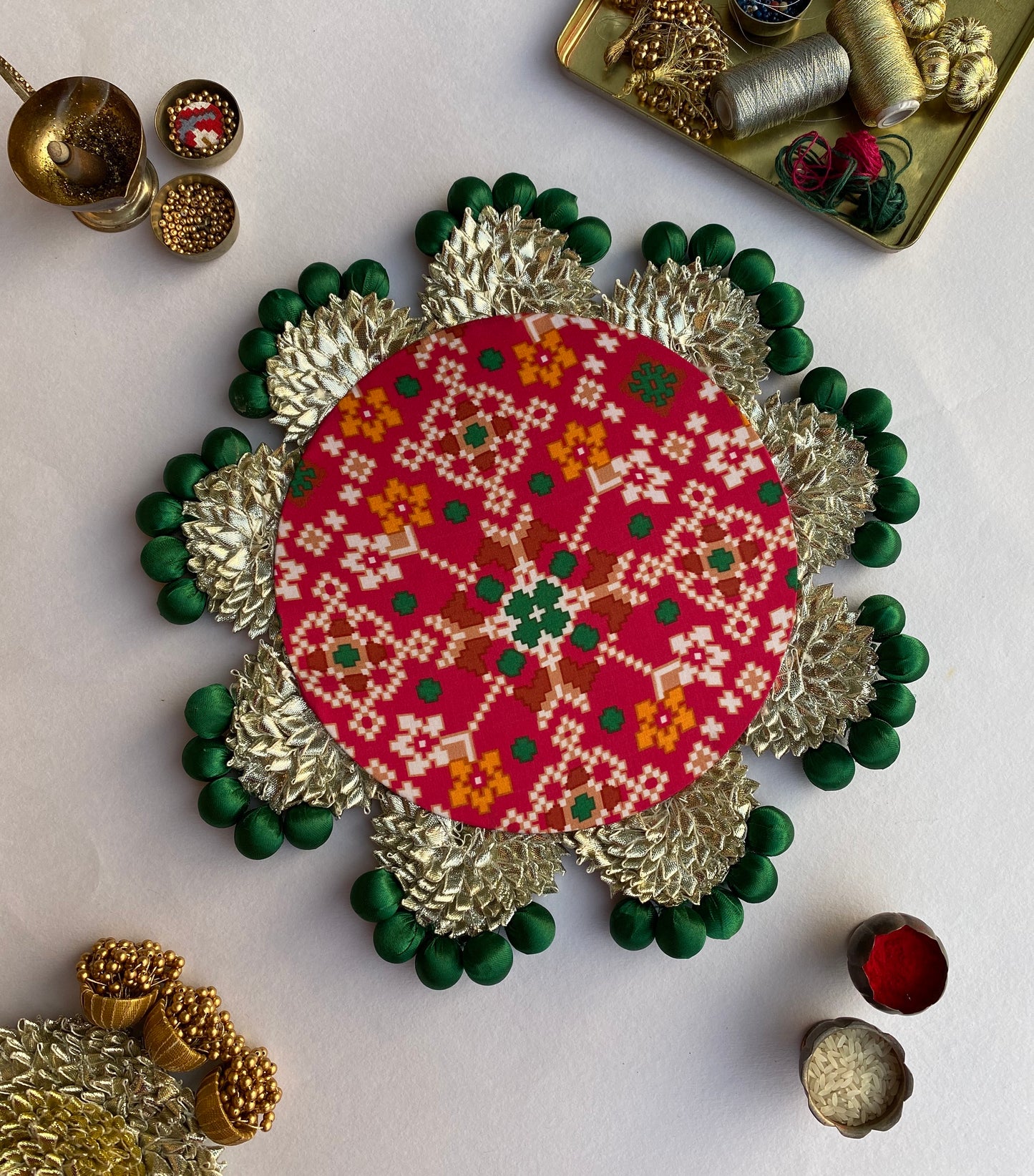 Navratna Nav-Phool Rangoli - IBHI