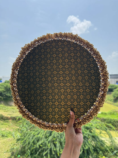 Kumkum Charan Thaal: Banarasi Panna