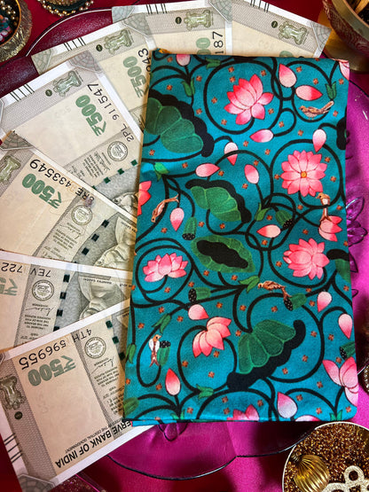 Pink Colloquial Divine Pichwai Shagun Envelope