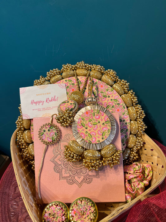 Pinky Cutie Rakhi Hamper