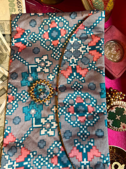 Pink Colloquial Divine Pichwai Shagun Envelope