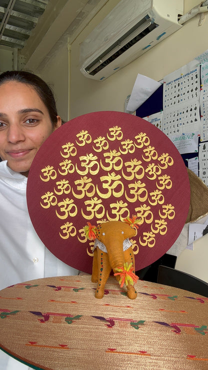 Omprabha (ॐप्रभा) – The Radiance of Om Backdrop