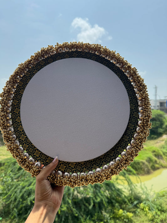 Kumkum Charan Thaal: Banarasi Panna