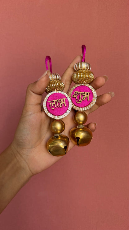 Jaipuri Pink Ghungroo Shubh Labh