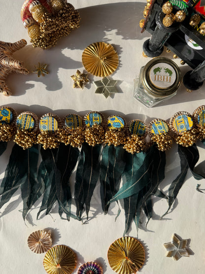 Pichwai Jhumki Asopalav Toran