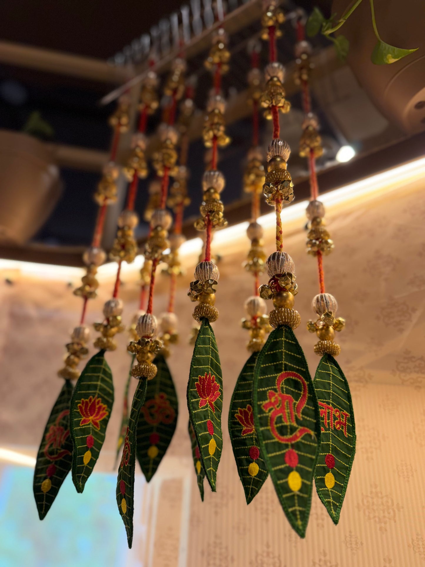 Mango Leaf Hangings - Set of 2