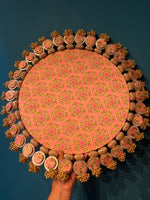 Load image into Gallery viewer, Ganesh Lumba Rangoli: Rani Pink X OG Inflorescence Divine Pichwai