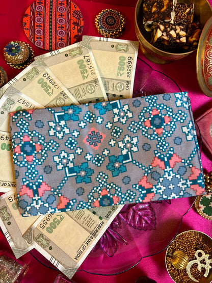 Pink Colloquial Divine Pichwai Shagun Envelope