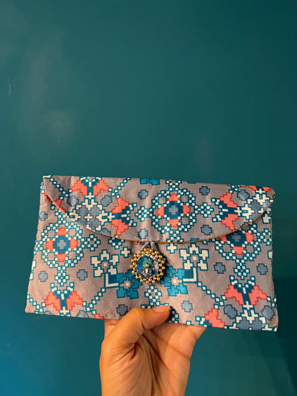 Pink Colloquial Divine Pichwai Shagun Envelope