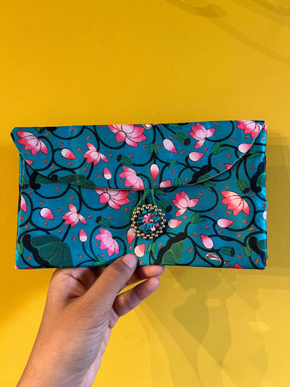 Pink Colloquial Divine Pichwai Shagun Envelope