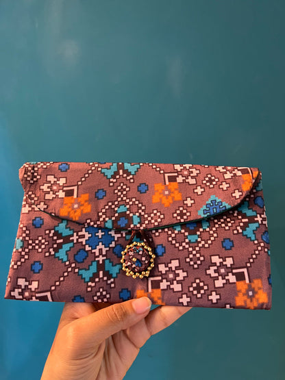 Pink Colloquial Divine Pichwai Shagun Envelope