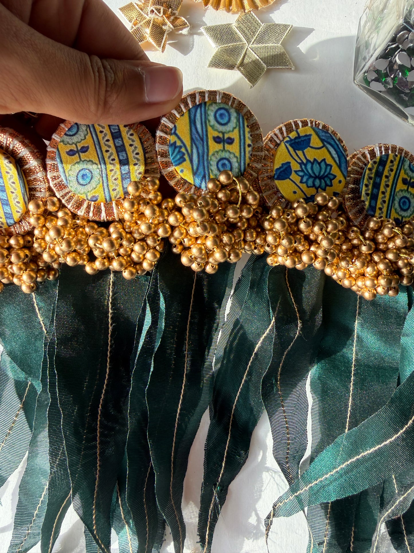 Pichwai Jhumki Asopalav Toran