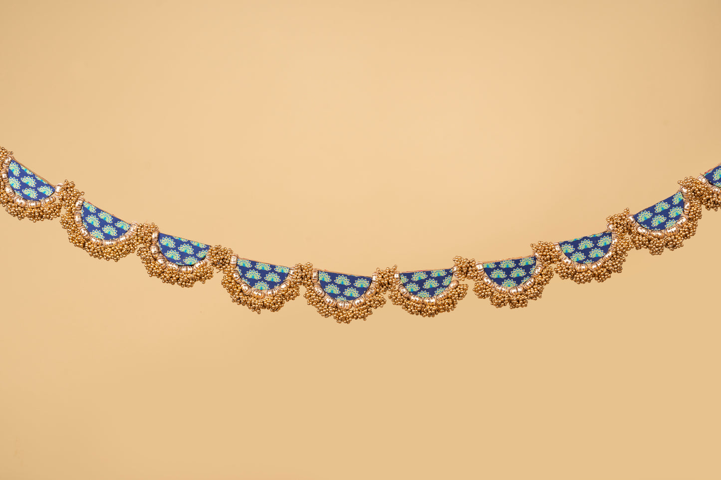 PLIANT TORAN: Flare MORBANI THANGAT KARE & Dual Tone Navratna Patola Toran