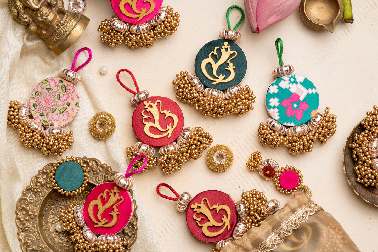 Mini Ganesh Charm | Ganesh Chaturthi Return Gift & Ganpati Favor