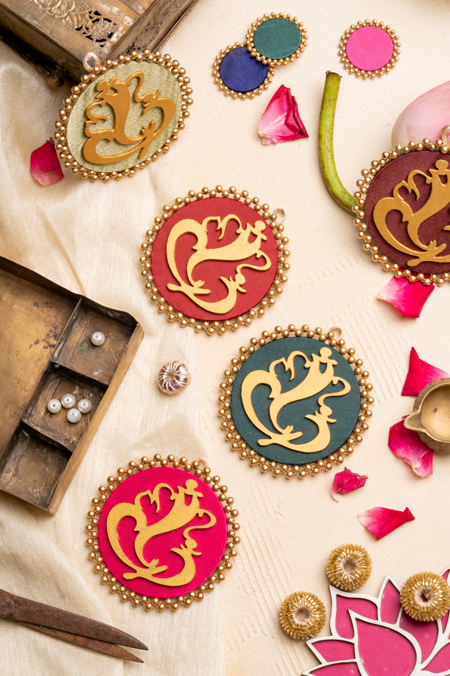 Mini Ganesh Hanging | Ganesh Chaturthi Return Gift & Ganpati Favor