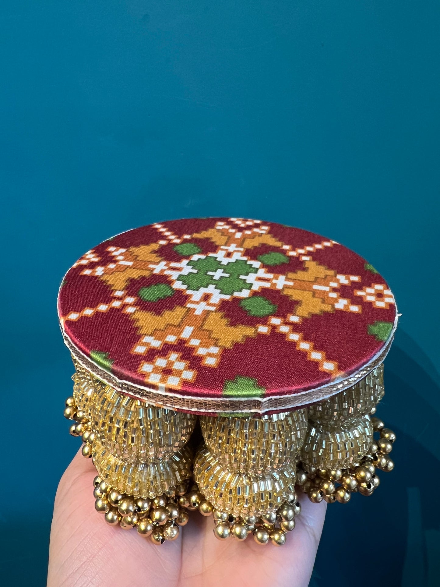 Maroon Beauty on Duty Rakhi Hamper