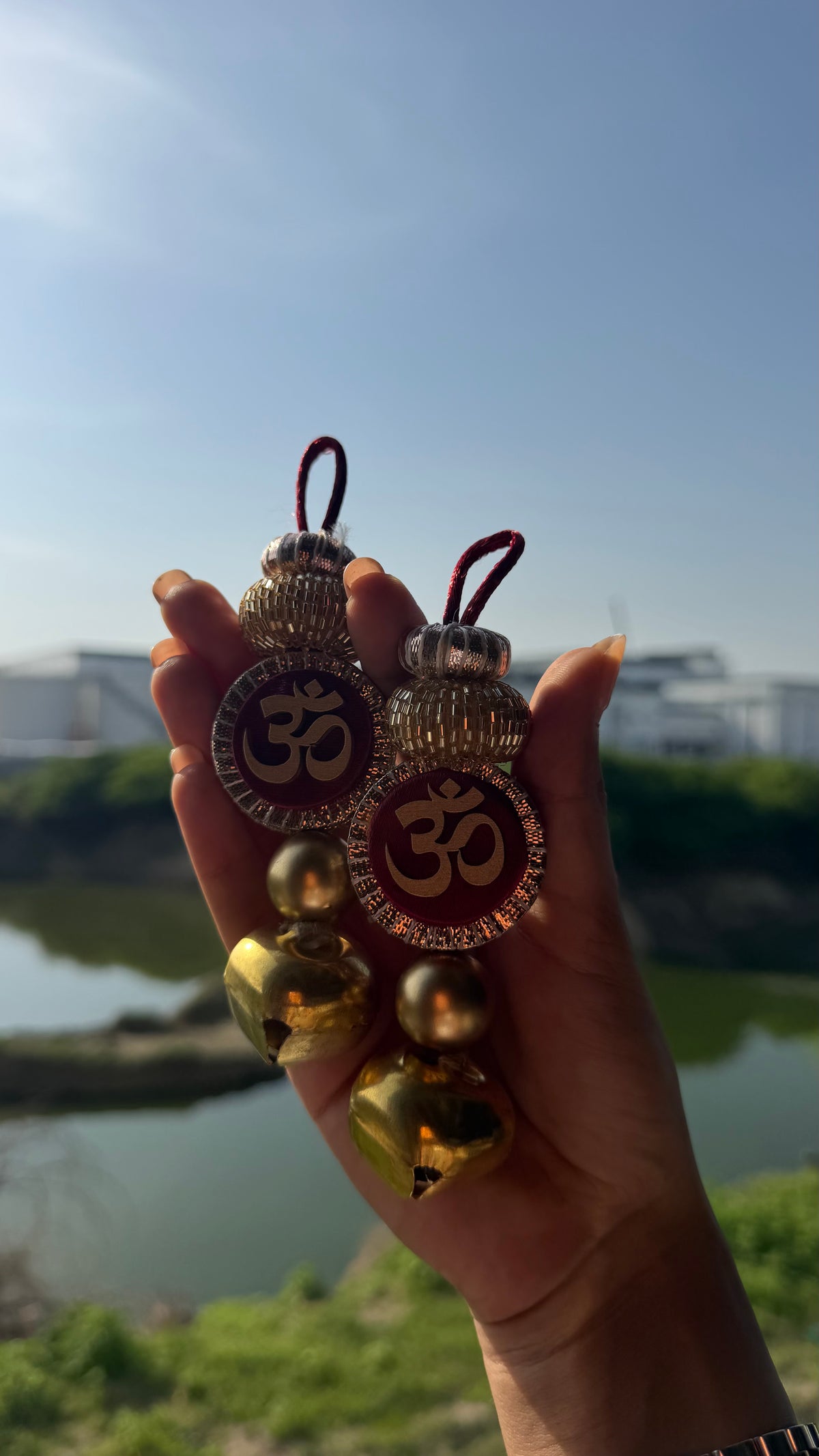 Ghunghroo Mini Shubh Labh | Om | Swastik