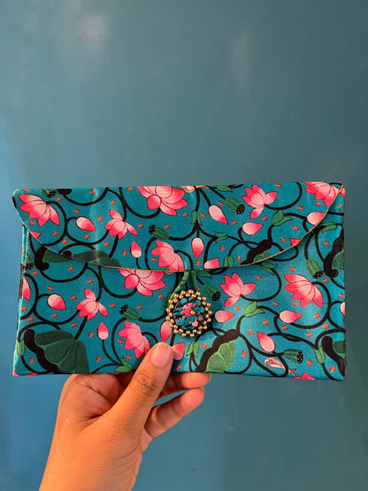 Pink Colloquial Divine Pichwai Shagun Envelope