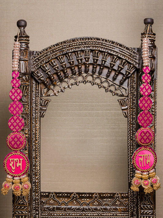 Banarasi Long shubh labh- 25 inches