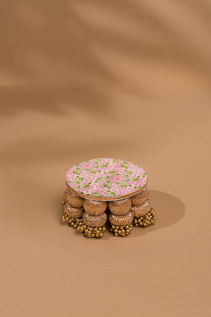 Mini Dangler Platter: OG Inflorescence Divine Pichwai (4 inches)