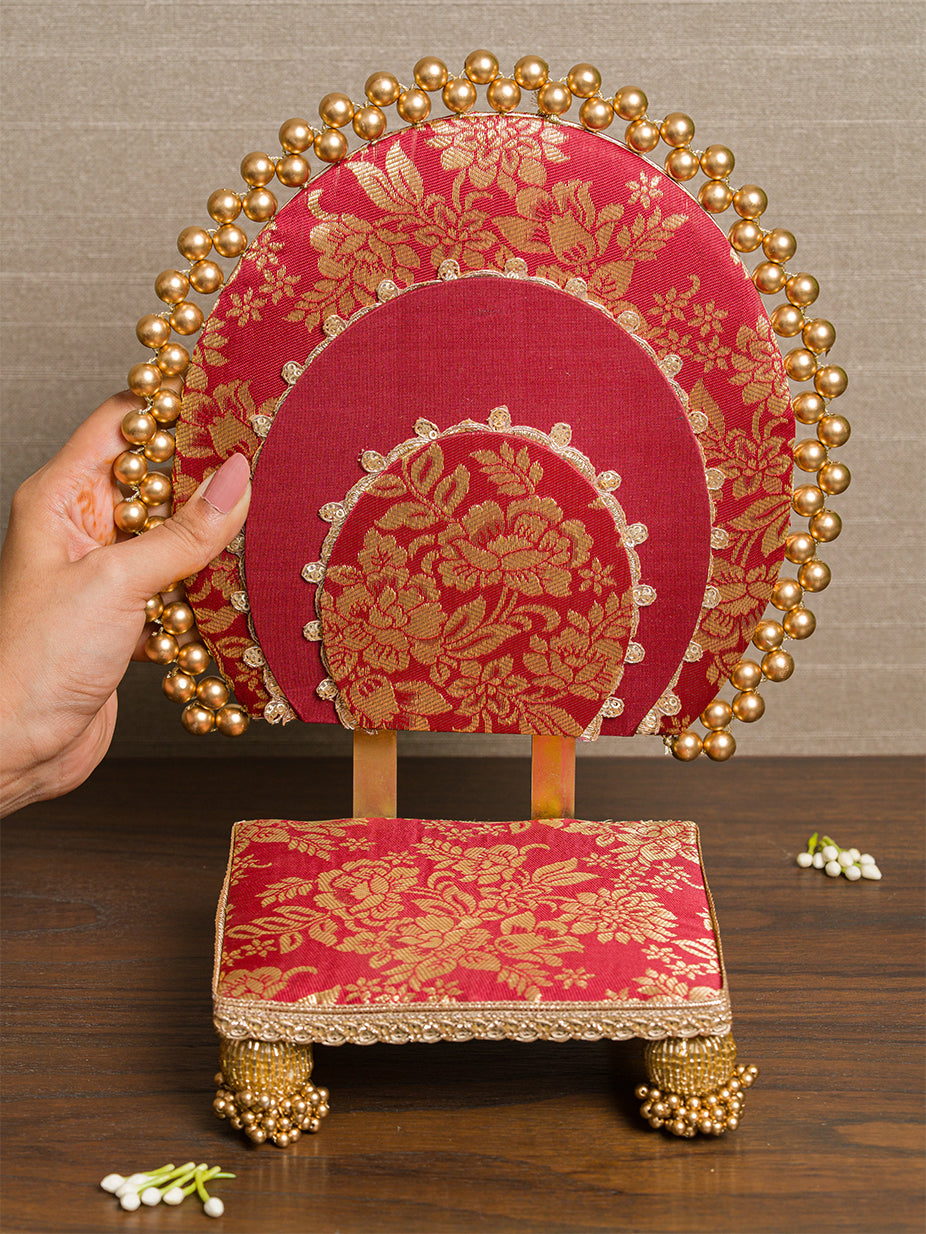 Gulab Detachable Standard Sinhasan | Classic